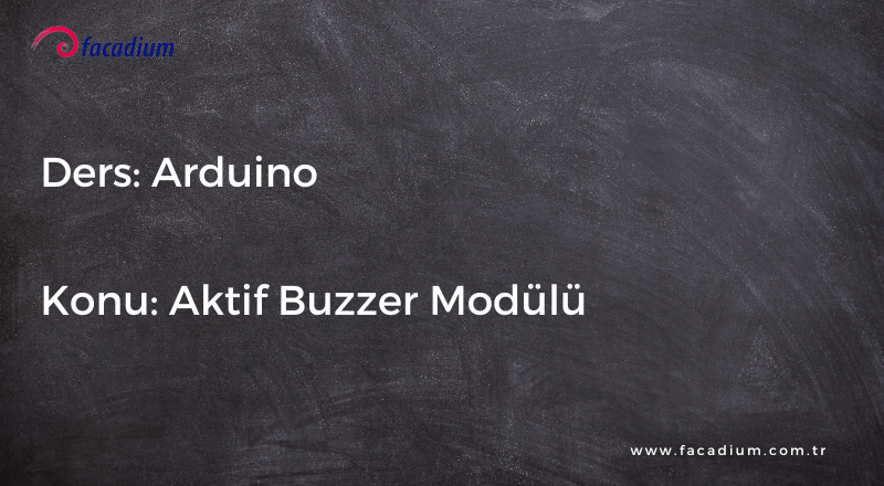 Aktif Buzzer Modülü