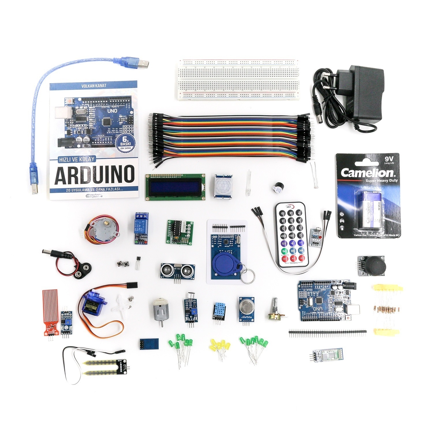 Kitaplı Arduino Proje Seti